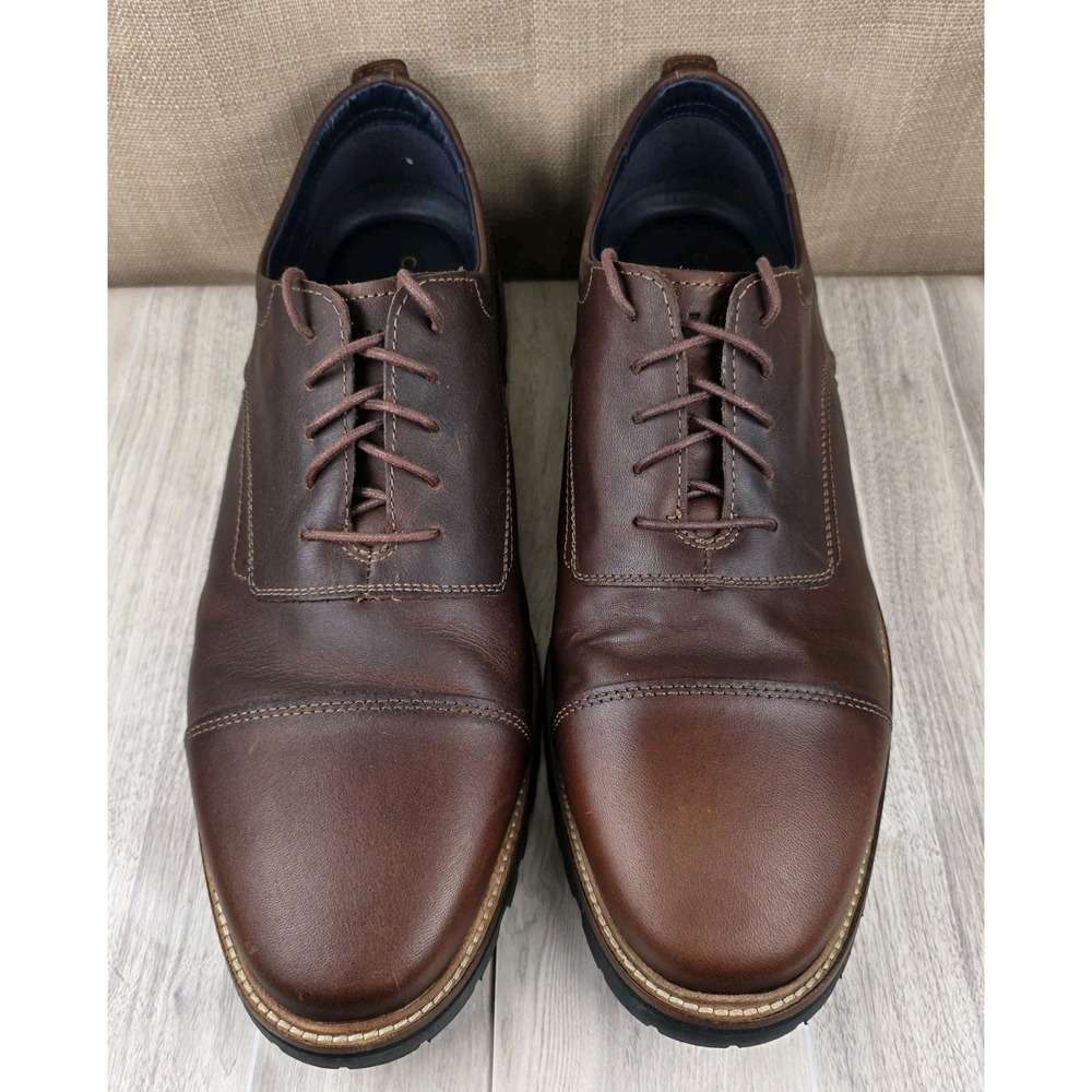 Cole Haan Richardson Grand 360 Leather Cap Lace Up Dress Oxfords Shoes Mens 13W